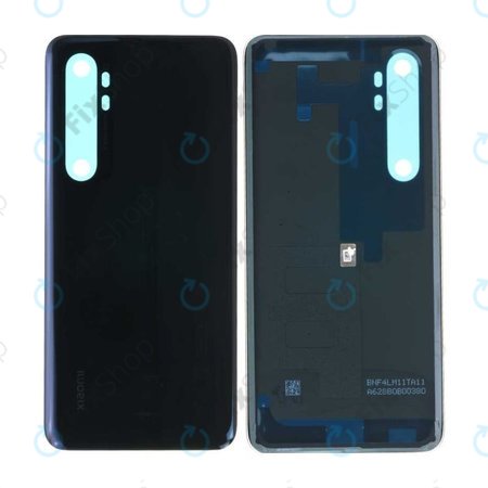 Xiaomi Mi Note 10 Lite - Bateriový Kryt (Midnight Black)