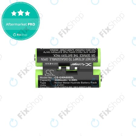 Baterie pro Garmin Oregon 600, 650, Astro 320, 430 Striker 4, 2000mAh, Ni-MH, 2.4V, 010-11874-00, HQ