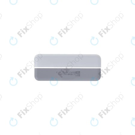 Google Pixel 7 GVU6C GQML3 - Sklo Zadního Housingu (Vrchní) (Snow)