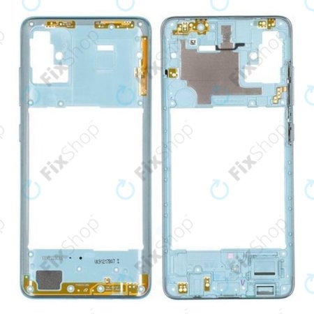 Samsung Galaxy A51 A515F - Střední Rám (Prism Crush Blue) - GH98-45033C Genuine Service Pack