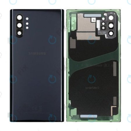 Samsung Galaxy Note 10 Plus N975F - Bateriový Kryt (Aura Black) - GH82-20588A Genuine Service Pack