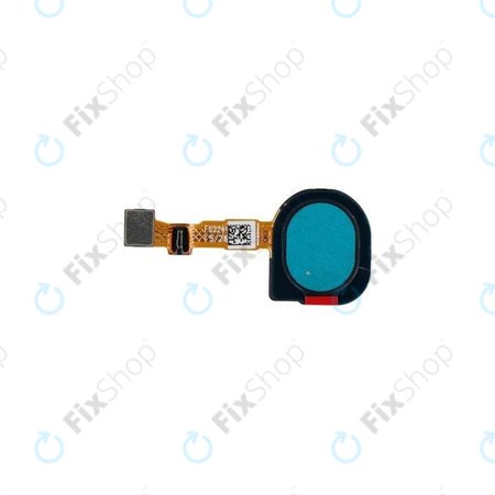 Samsung Galaxy M11 M115F - Senzor Otisku Prsta + Flex Kabel (Metallic Blue) - GH81-18751A Genuine Service Pack