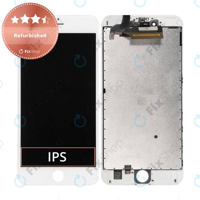 Apple iPhone 6S Plus - LCD Displej + Dotykové Sklo + Rám (White) Refurbished