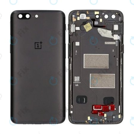 OnePlus 5 - Bateriový Kryt (Midnight Black)