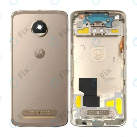 Motorola Moto Z2 Play XT1710-09 - Batériový Kryt (Fine Gold)