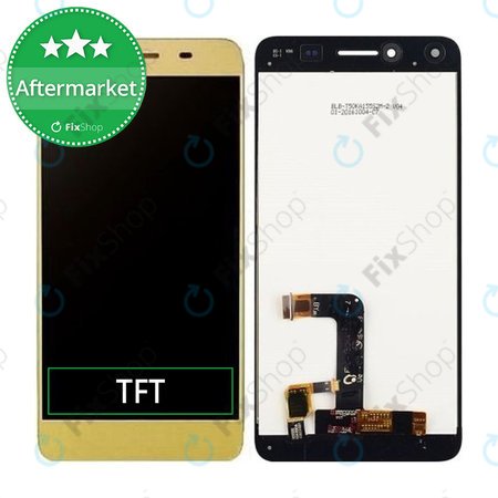 Huawei Y6 II Compact - LCD Displej + Dotykové Sklo (Gold) TFT