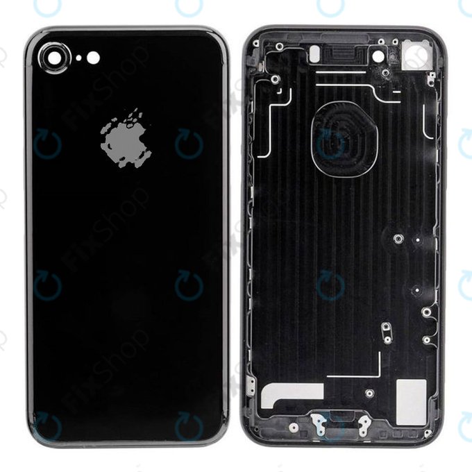 Apple iPhone 7 - Zadní Housing (Jet Black)