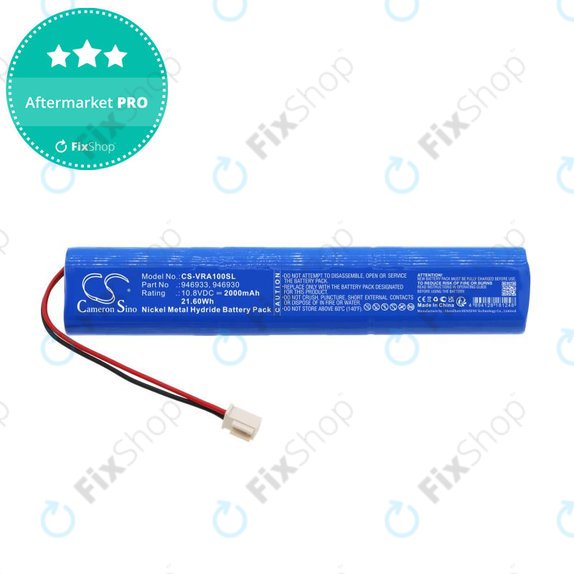 Baterie pro Velux Rollladen Antrieb, Solar Rollladen, 2000mAh, Ni-MH, 10.8V, 946933, HQ