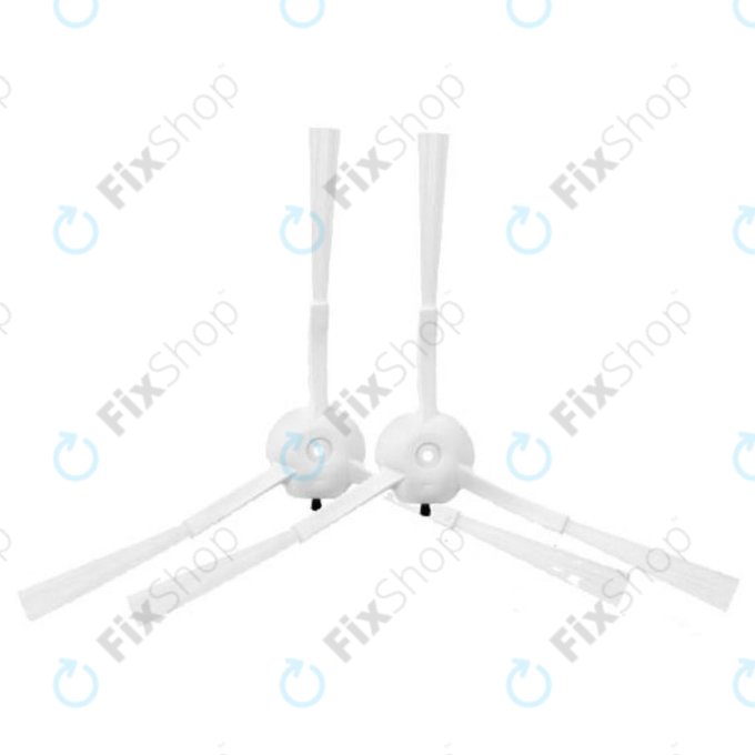 Xiaomi Roidmi EVA - Boční Kartáč (Bílý) - 2ks