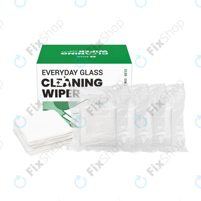 Bezprašné čisticí utěrky na sklo, 2UUL CL05, 4x100ks/box