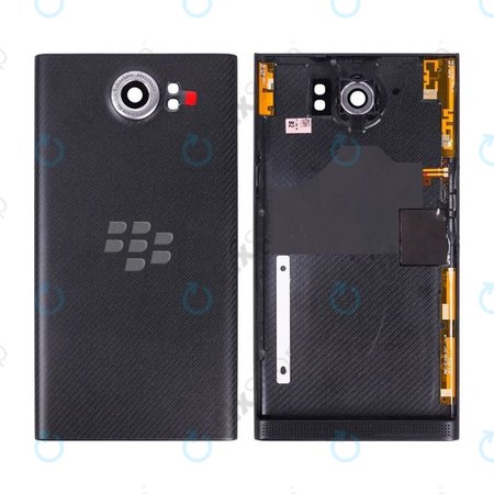 Blackberry Priv - Bateriový Kryt + Sklíčko Zadní Kamery (Black)