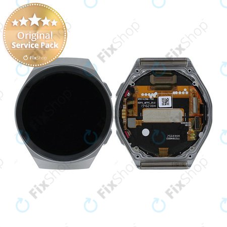 Huawei Watch GT2e Hector-B19R - LCD Displej + Dotykové Sklo + Rám (Mint Green) - 02353MSM