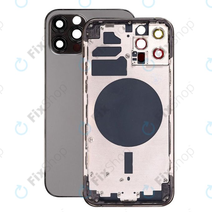 Apple iPhone 12 Pro - Zadný Housing (Graphite)