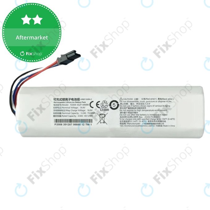 Xiaomi Mi Robot Vacuum Mop (Mijia 1C), Essential (Mijia G1) - Baterie 4INR19/66 Li-Ion 14.4V 5200mAh