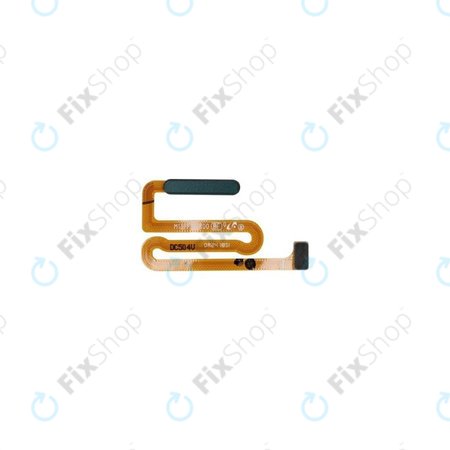 Samsung Galaxy M13 M135F - Senzor Otisku Prstu + Flex Kabel (Deep Green) - GH96-15216A Genuine Service Pack