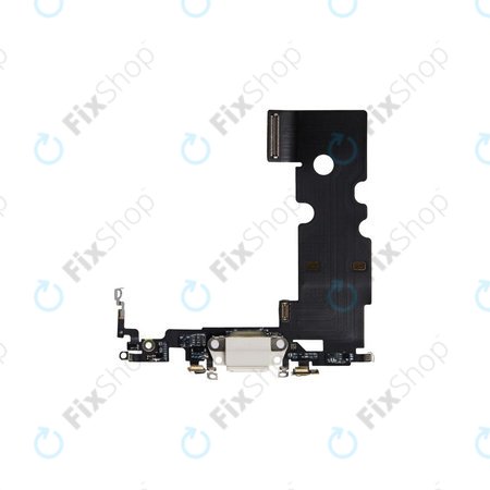 Apple iPhone SE (3rd Gen 2022) - Nabíjecí Konektor + Flex Kabel (White)