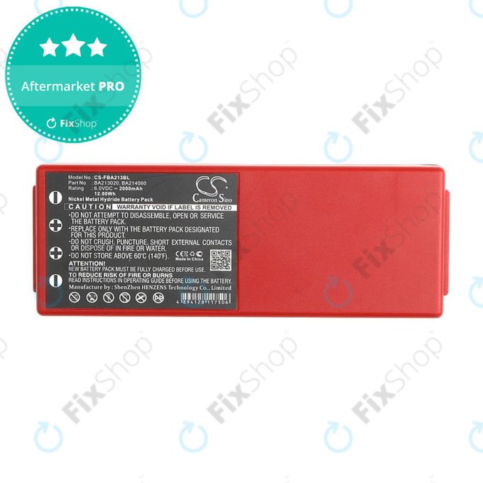 Baterie pro HBC Radiomatic Spectrum, 2000mAh, Ni-MH, 6V, BA214061, HQ