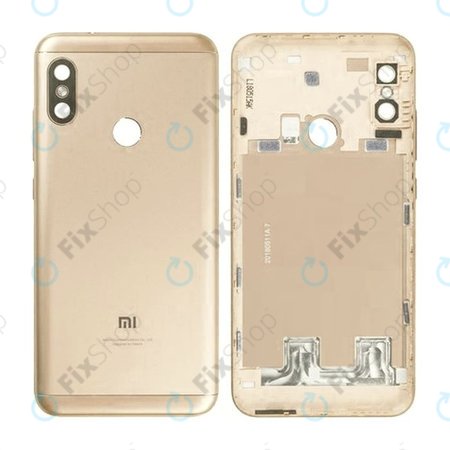 Xiaomi Mi A2 Lite - Bateriový Kryt (Gold) - 560220049033 Genuine Service Pack