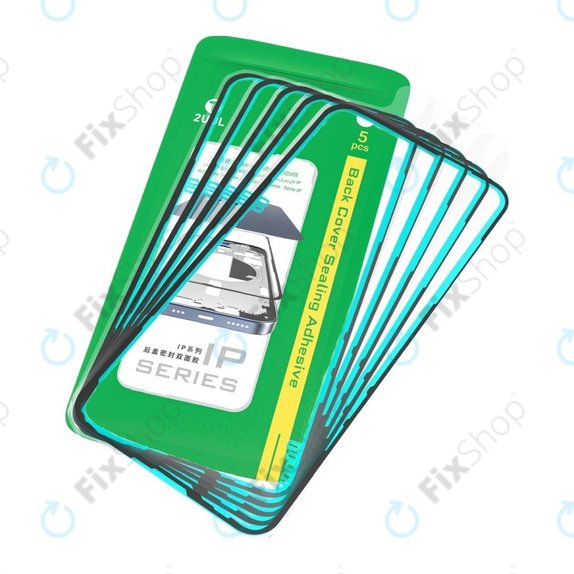 Těsnicí Lepka pod Zadní Sklo Adhesive pro iPhone 14, 2UUL BA14, (5ks)