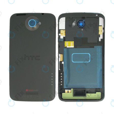 HTC One X - Bateriový Kryt (Černá)