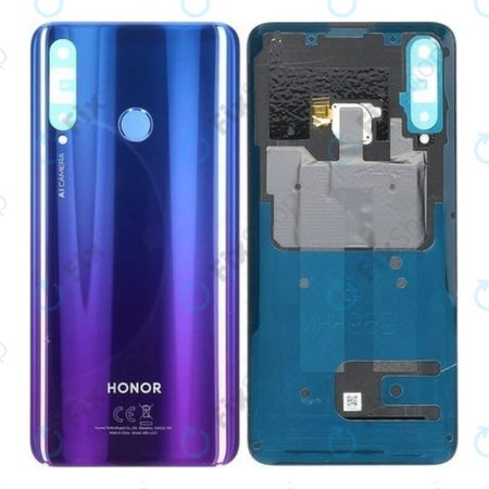 Huawei Honor 20 Lite - Bateriový Kryt + Senzor Otisku (Phantom Blue) - 02352QNB, 02352QNT Genuine Service Pack
