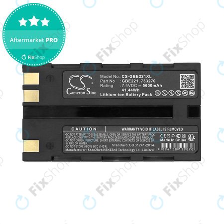 Baterie pro Geomax Stonex R6, Zoom 35, 5600mAh, Li-Ion, 7.4V, ZBA200, HQ