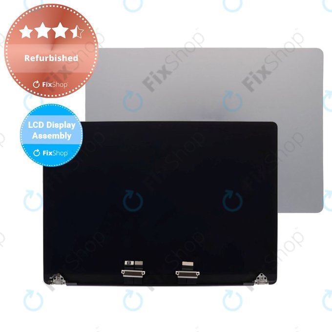 Apple MacBook Pro 16" M1 Max A2485 (2021) - LCD Displej + Přední Sklo + Kryt (Space Gray) Refurbished