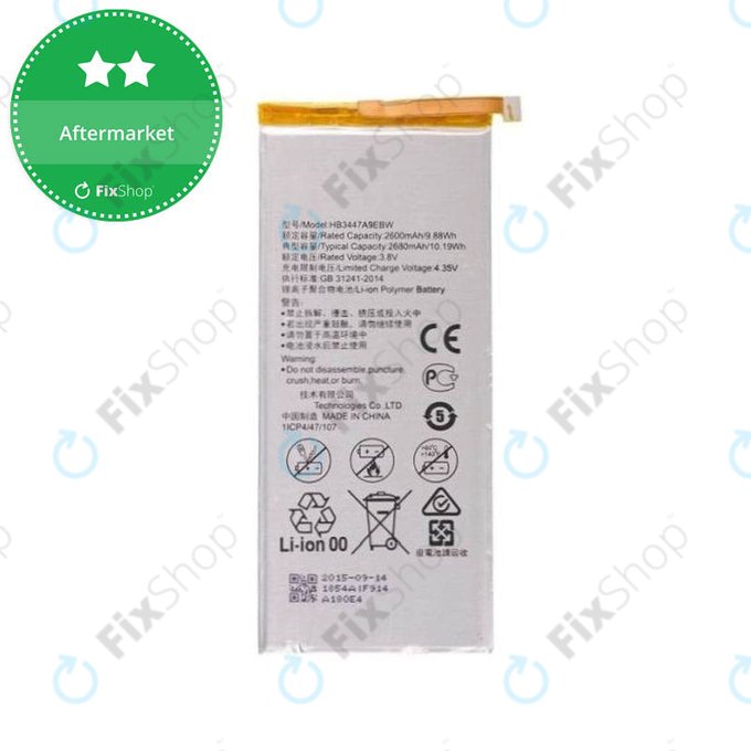 Huawei P8 GRA-L09 - Baterie HB3447A9EBW 2680mAh