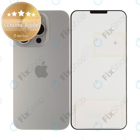Sklo Zadního Housingu pro iPhone 15 Pro | Natural Titanium | 661-35702 | Genuine Apple