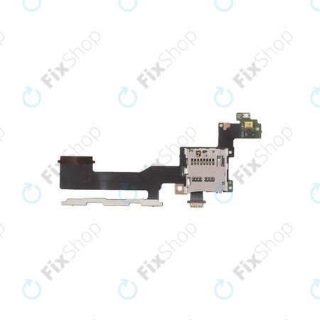 HTC One M9 - Čítač SD Karty + Flex Kabel Tlačítek Hlasitosti + zapínáním - 51H20674-00M Genuine Service Pack