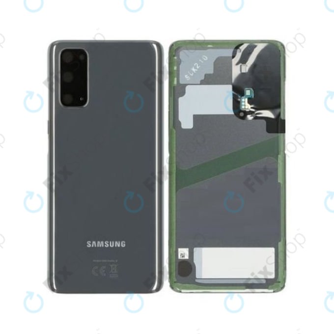 Samsung Galaxy S20 G980F - Bateriový Kryt (Cosmic Grey) - GH82-22068A, GH82-21576A Genuine Service Pack