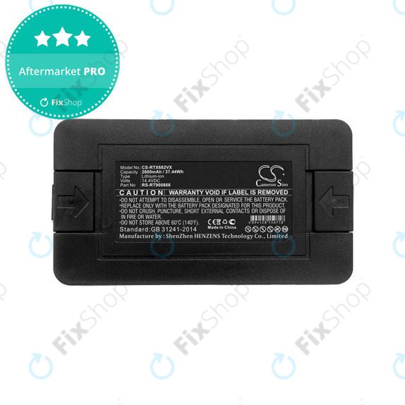 Rowenta Explorer-series, Smart Force Essential-series, Tefal Explorer-series - Baterie RS-RT900866 Li-Ion 14.4V 2600mAh HQ