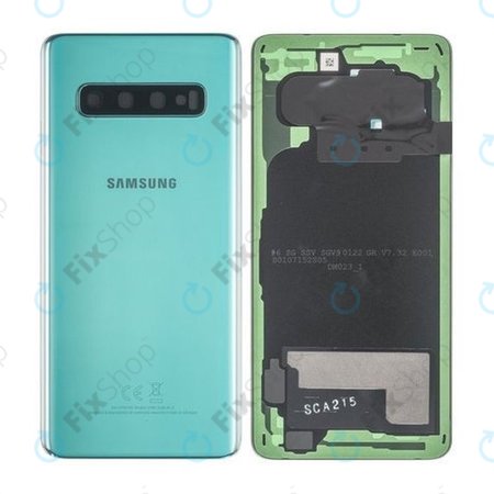 Samsung Galaxy S10 G973F - Bateriový Kryt (Prism Green) - GH82-18378E Genuine Service Pack