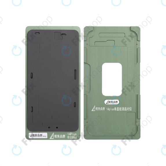 XHZC - Zarovnávací Forma na Laminaci Displeje bez Rámu pro Apple iPhone 14 Plus