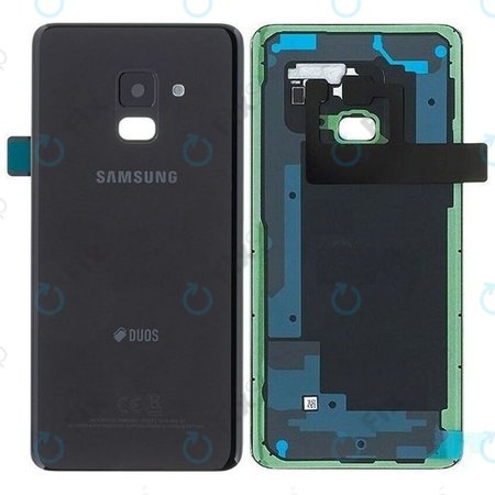 Samsung Galaxy A8 A530F (2018) - Bateriový Kryt (Black) - GH82-15557A Genuine Service Pack