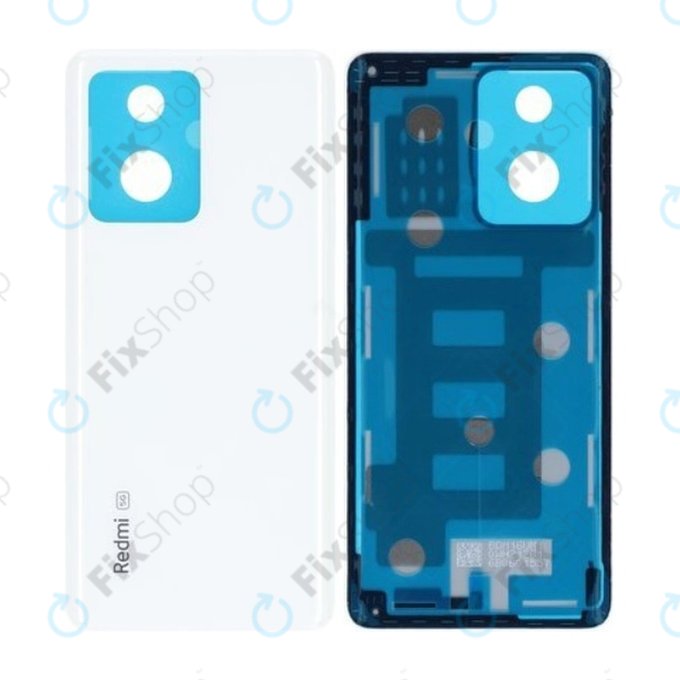 Xiaomi Redmi Note 12 Pro+ 5G - Bateriový Kryt (Polar White) - 1610111000837A Genuine Service Pack