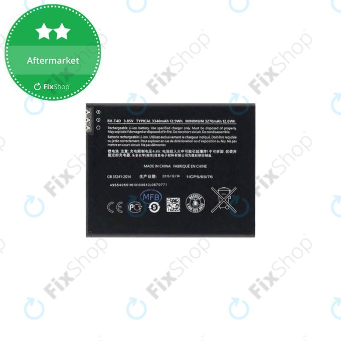 Microsoft Lumia 950 XL - Baterie BV-T4D 3340mAh