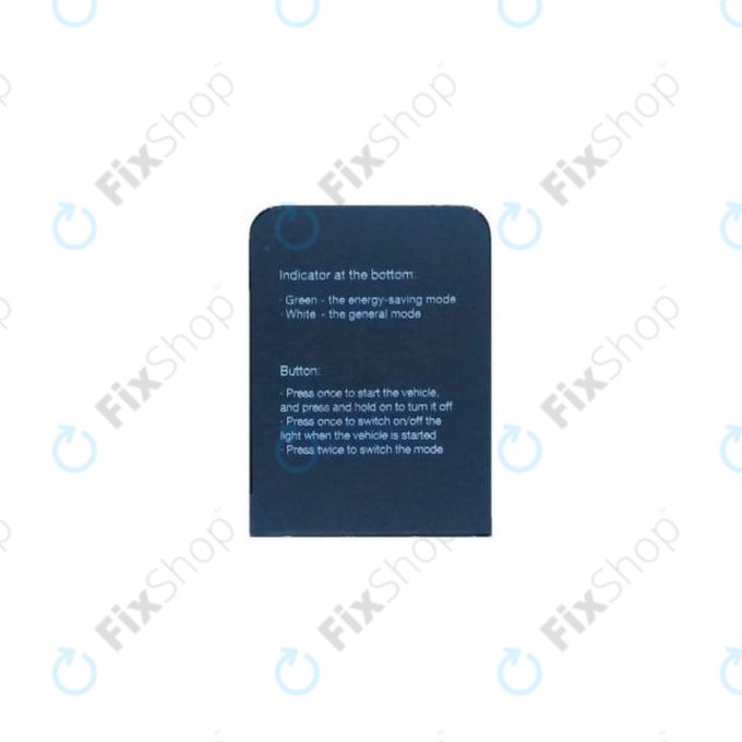 Xiaomi Mi Electric Scooter 1S, 2 M365, Essential, Pro, Pro 2 - Vrchní Část Krytu Displeje - C002550004600 Genuine Service Pack