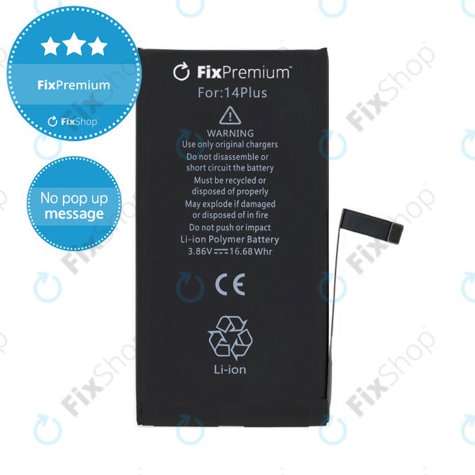 Baterie pro iPhone 14 Plus, 4325mAh, DIAGNOSTIC