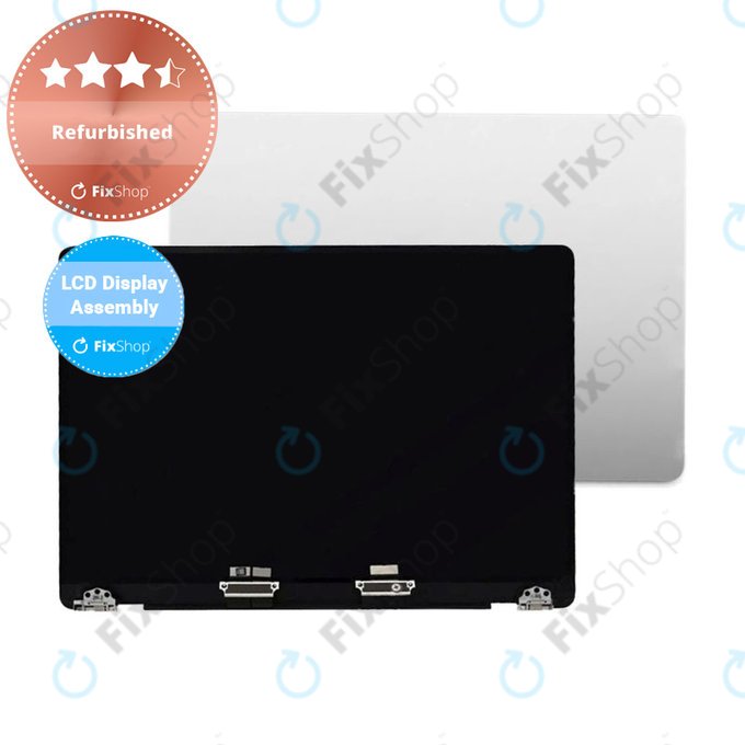 Apple MacBook Pro 14" A2918 M3 (2023) - LCD Displej + Přední Sklo + Kryt (Silver) Refurbished