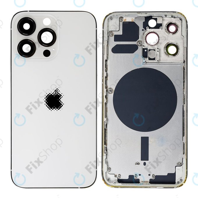 Apple iPhone 13 Pro - Zadní Housing (Silver)