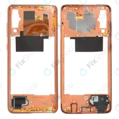 Samsung Galaxy A70 A705F - Střední Rám (Coral) - GH97-23258D Genuine Service Pack