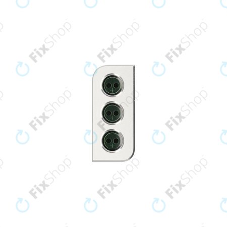 Samsung Galaxy S21 G991B - Rám Sklíčka Zadní Kamery (Phantom White) - GH98-46110C Genuine Service Pack