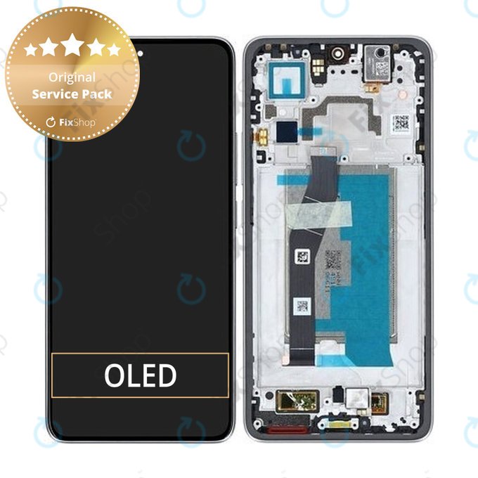 Xiaomi 14T - LCD Displej + Dotykové Sklo + Rám (Titan Gray) - 5600040N12A00 Genuine Service Pack