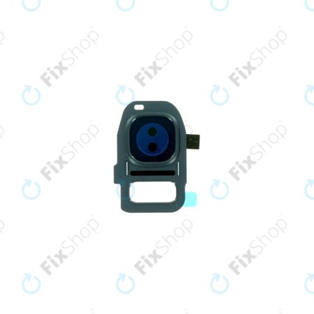 Samsung Galaxy S7 Edge G935F - Rám Sklíčka Zadní Kamery (Black) - GH98-39403A Genuine Service Pack