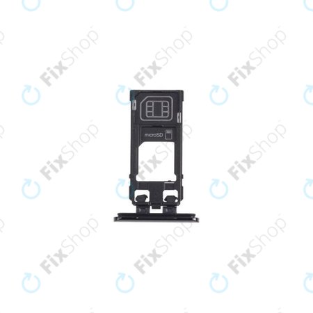 Sony Xperia 1 - SIM + SD Slot (Black) - 1319-0237 Genuine Service Pack
