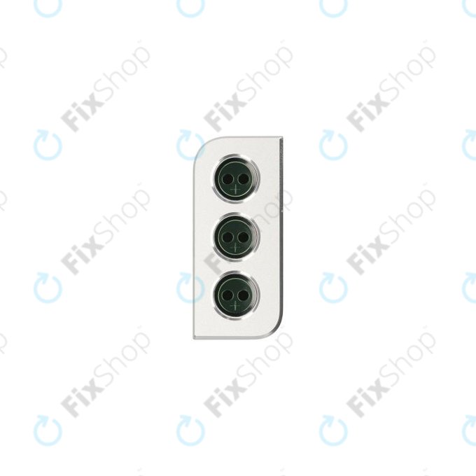 Samsung Galaxy S21 G991B - Rám Sklíčka Zadní Kamery (Phantom White) - GH98-46110C Genuine Service Pack