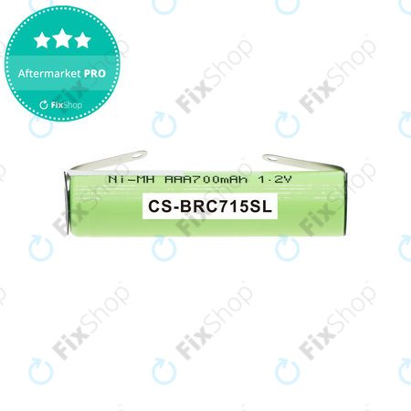 Baterie pro Philips Norelco QC5055, Braun FreeControl 1715, 700mAh, Ni-MH, 1.2V, 4HGAE-LFU, HQ