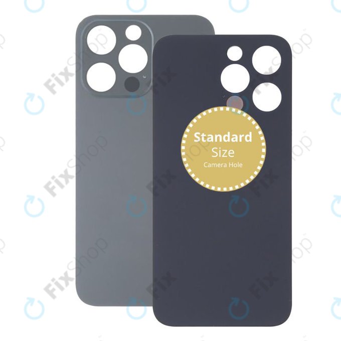Apple iPhone 13 Pro - Sklo Zadního Housingu (Graphite)