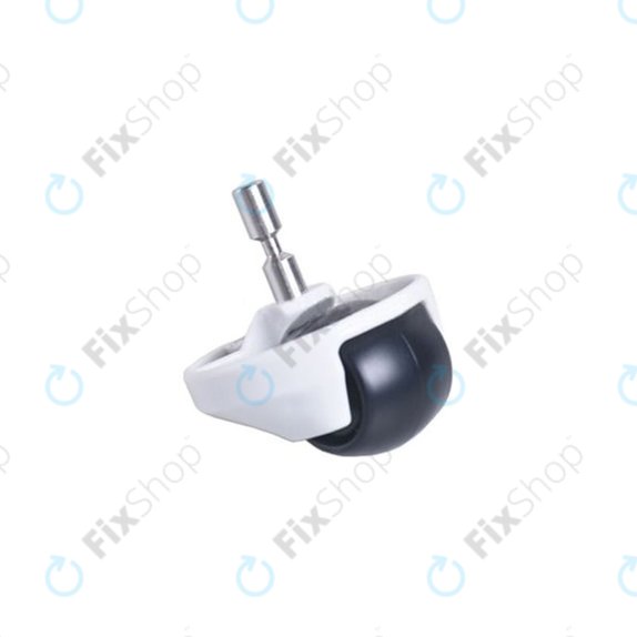 Xiaomi Mi Robot Vacuum Mop (Mijia 1C), 2 (Mijia 2C), Mijia 1S, Roborock S5, S5 Max, S6 MaxV, S6 Pure - Přední Kolečko (Bílé)